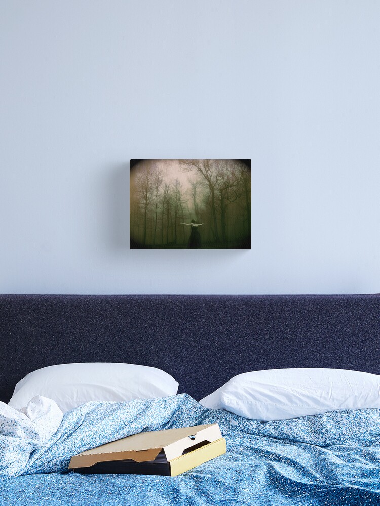 Thumbnail 2 of 3, Canvas Print, Never Alone designed and sold by KatarinaSilva.
