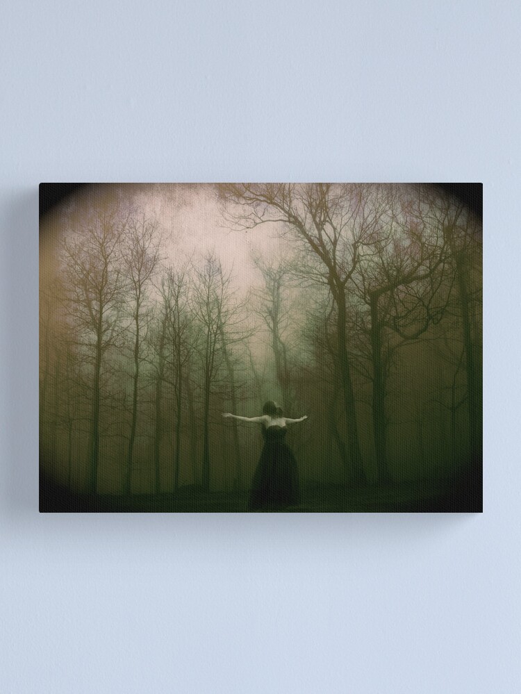 Thumbnail 1 of 3, Canvas Print, Never Alone designed and sold by KatarinaSilva.
