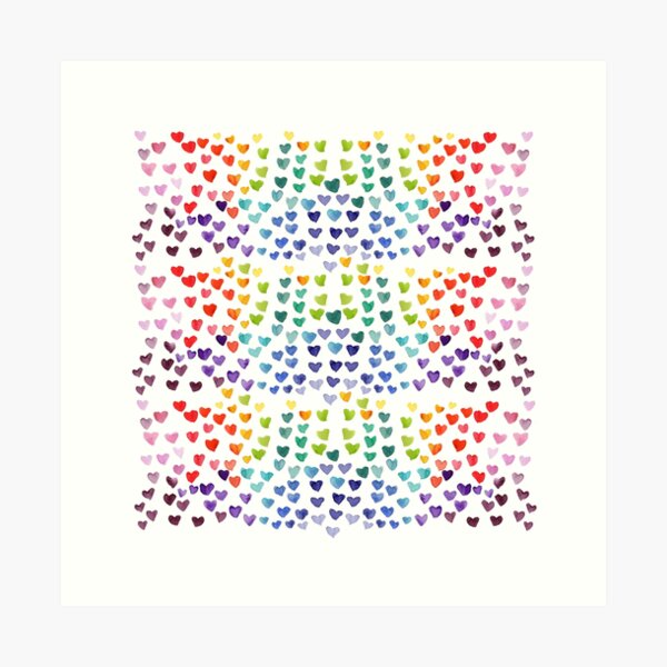 I Heart You Art Print