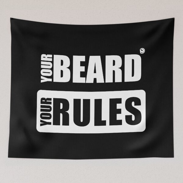 Item preview, Your beard your rules designed and sold by netrok.