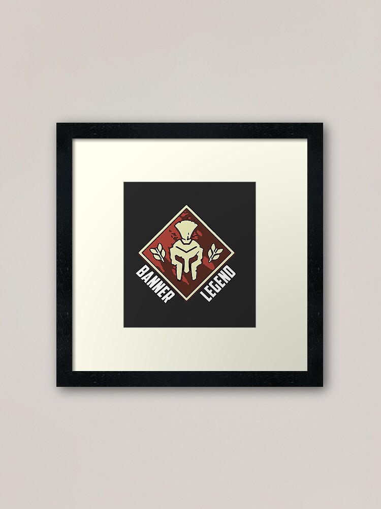 Apex Legends Banner Legend Framed Art Print By omzx Redbubble