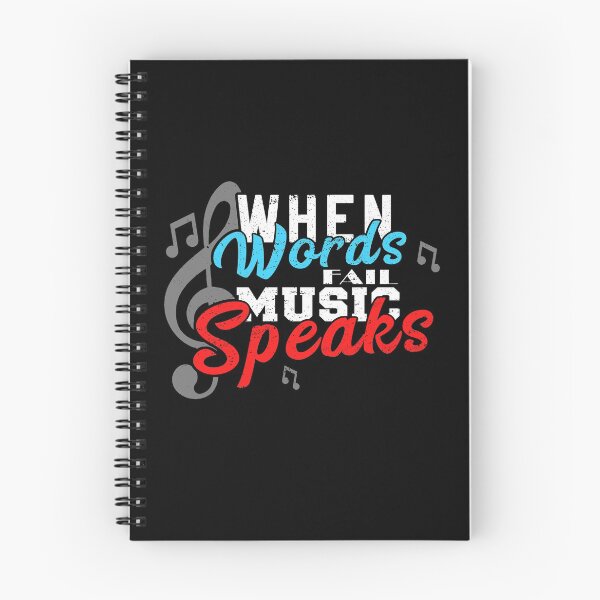 Item preview, When words fail, the music speaks designed and sold by René Gudenrath.
