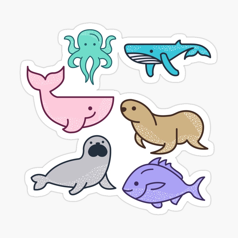 kawaii cute cartoon sea animal kawaii cute cartoon sea animal