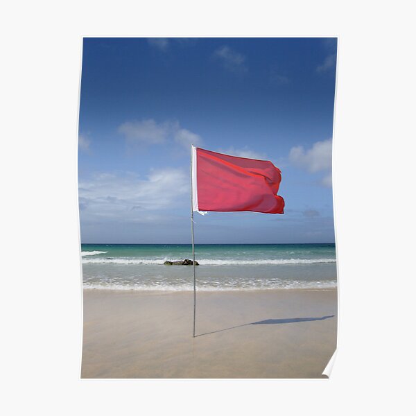No Swimming Poster