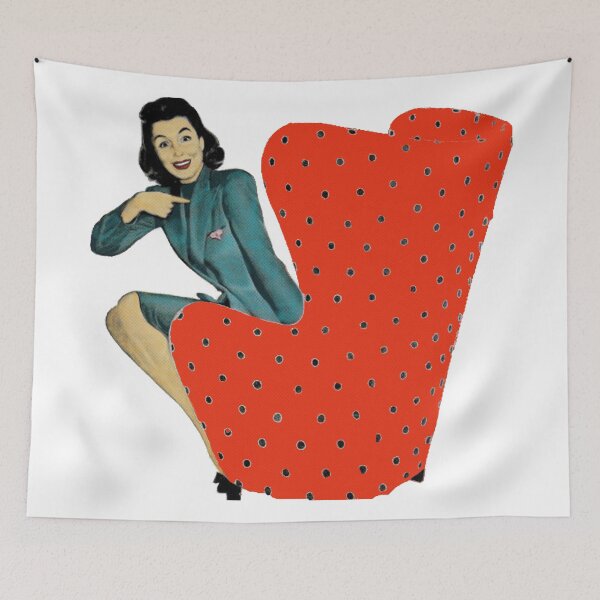 Item preview, Who Me? 1950s' Pop Art designed and sold by OldSoulRetro.