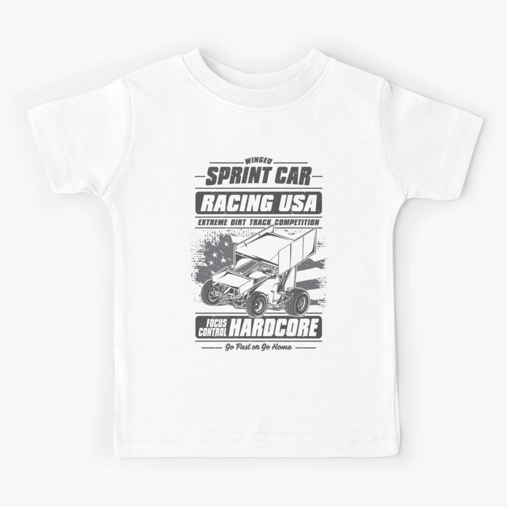 "Sprint Car Racing USA" Kids TShirt by offroadstyles Redbubble