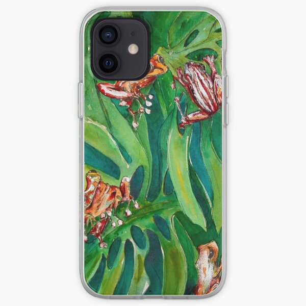 african tree frogs iPhone Soft Case