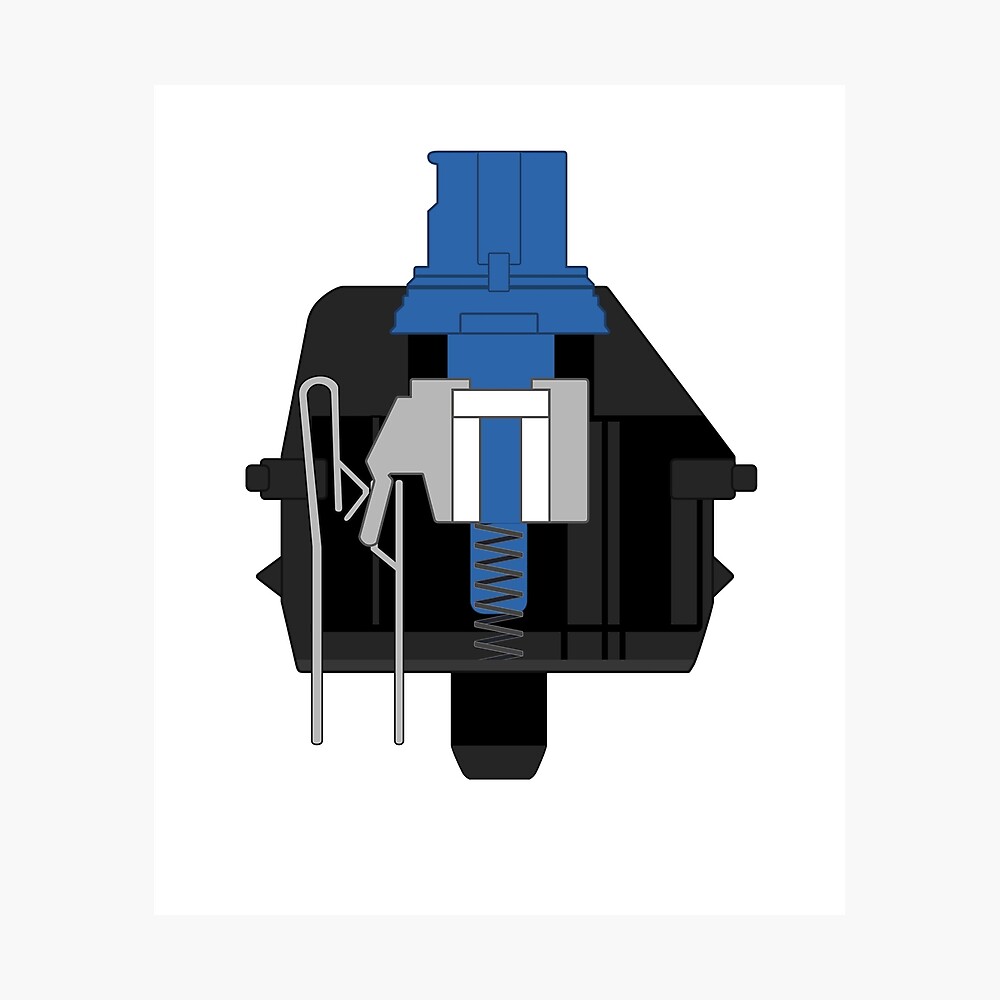 cherry mx blue diagram