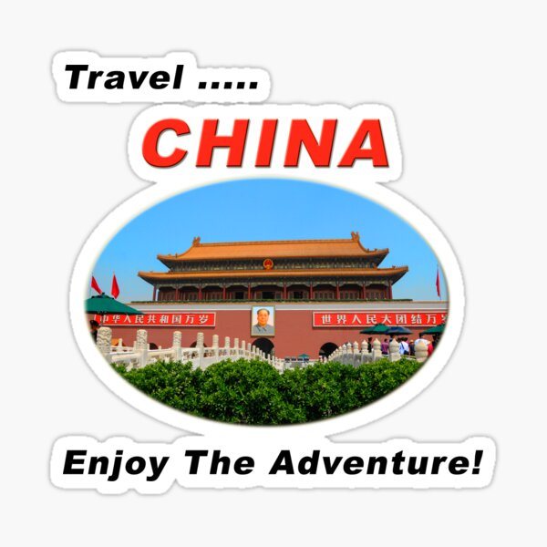 Item preview, Travel China - Enjoy The Adventure! designed and sold by BWBConcepts.
