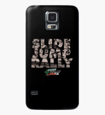 Slide Jump Rally - Black Case/Skin for Samsung Galaxy