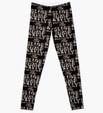 Slide Jump Rally - Black Leggings