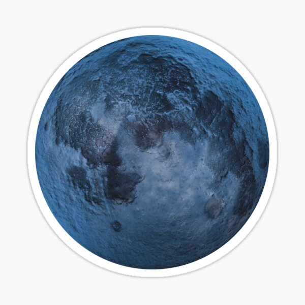 Blue moon Sticker
