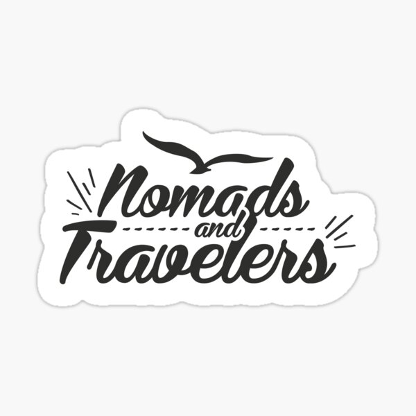 Stiker - Nomads and Travelers Sticker