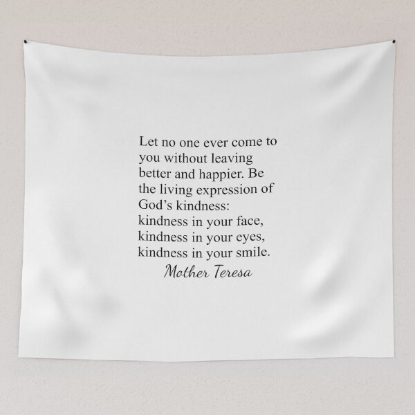 Item preview, Mother Teresa Quote: God's Kindness designed and sold by topower.