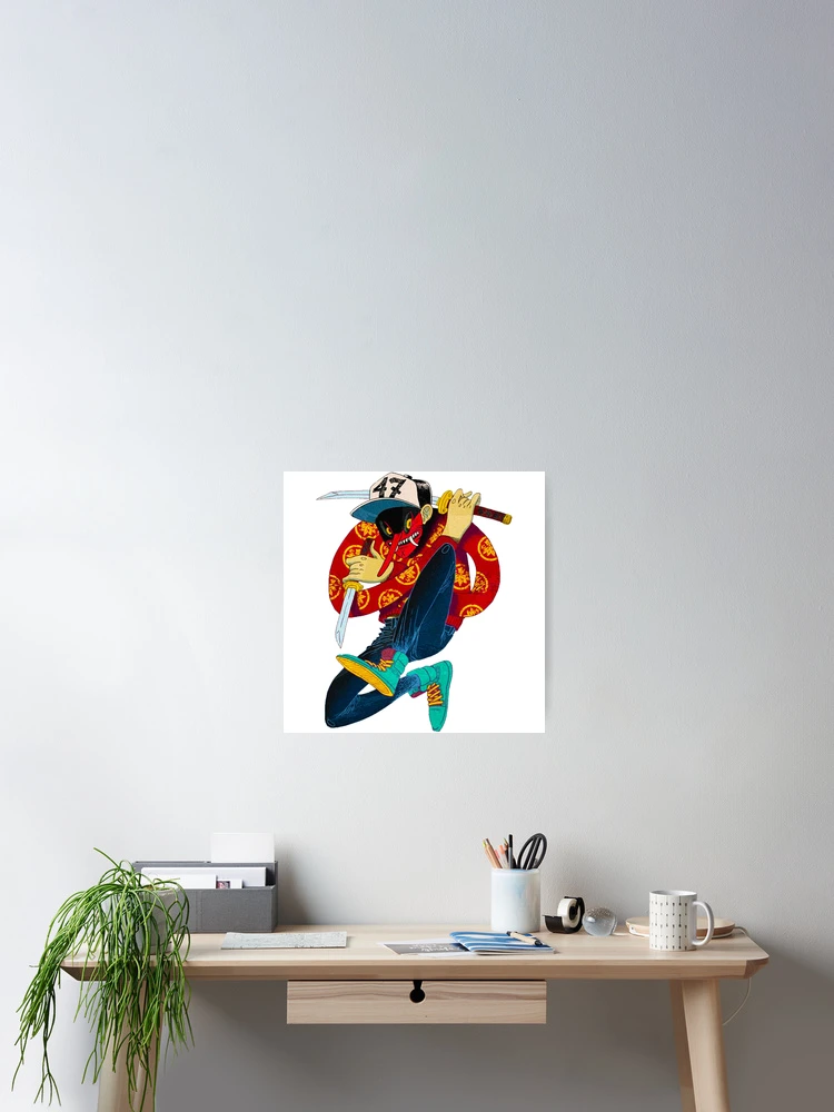 Thumbnail 2 of 3, Poster, Masked Ninja designed and sold by RagnarokDesigns.