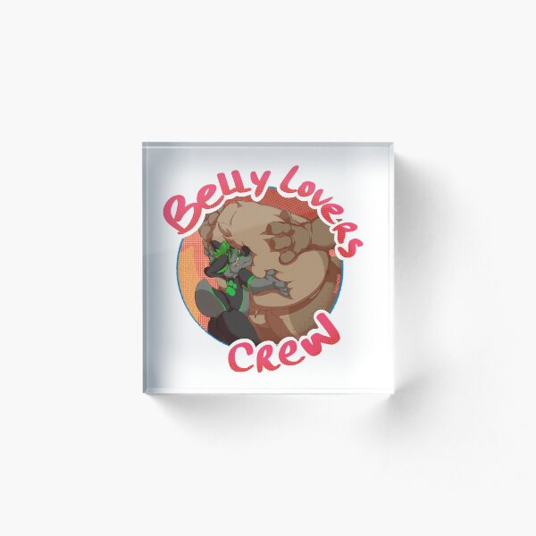 Belly lovers crew Acrylic Block