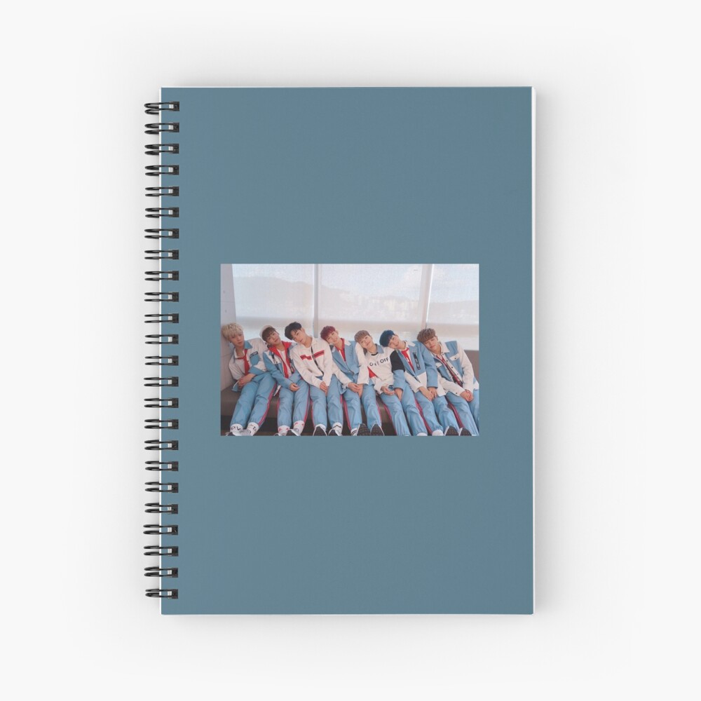 Onf Kpop Hyojin J Us E Tion Wyatt Mk U Laun Spiral Notebook By Michiyo Goods Redbubble