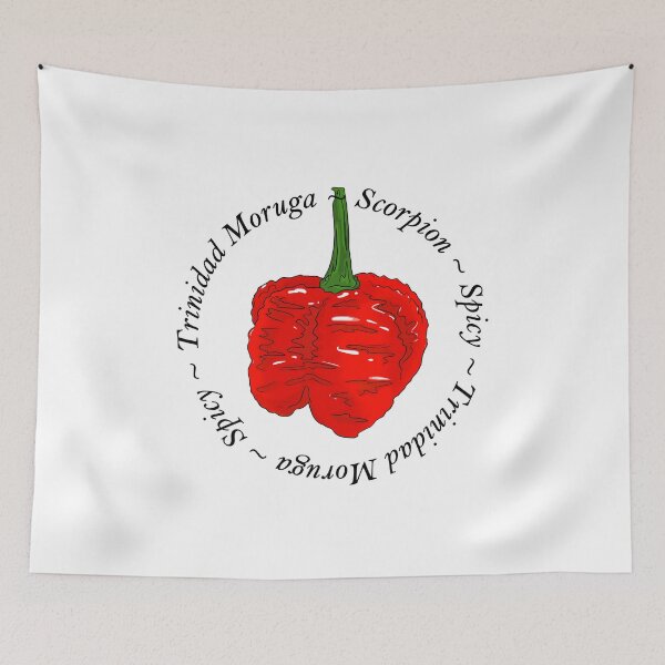 Item preview, Trinidate Moruga Scorpion Chili Pepper designed and sold by mojocoffeetime.