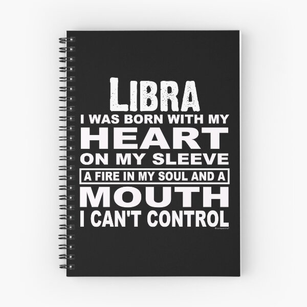 Item preview, Libra. Born With Heart on Sleeve and Fire In Soul designed and sold by CoolApparelShop.