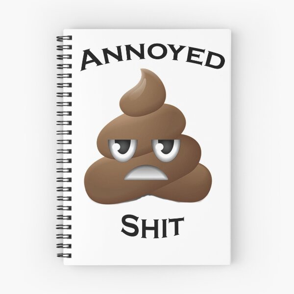 Item preview, Annoyed shit poop emoji designed and sold by Pam069.