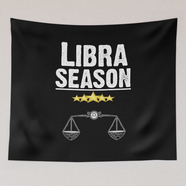 Item preview, Libra Season Zodiac Star Signs Horoscope designed and sold by CoolApparelShop.