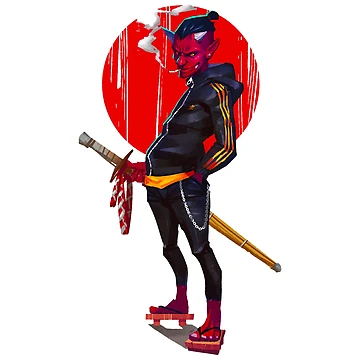 Artwork thumbnail, Demon Ninja by RagnarokDesigns