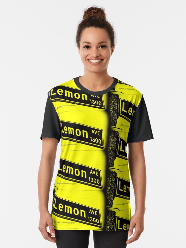 Alternate view of Lemon Avenue, Long Beach, CA Bumblebee by Mistah Wilson Photography Graphic T-Shirt