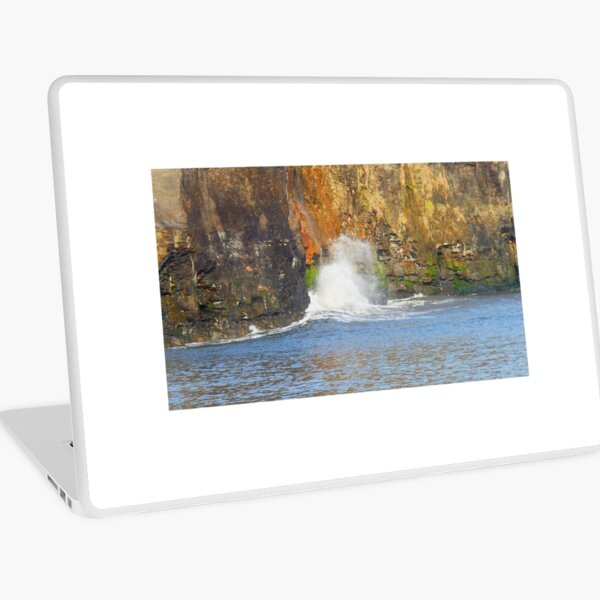 Sandsend Cliffs - Power Even In Calm Waters Laptop Skin