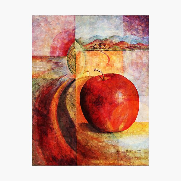 Apple Road Photographic Print