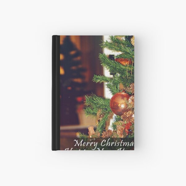 Christmas Card Hardcover Journal