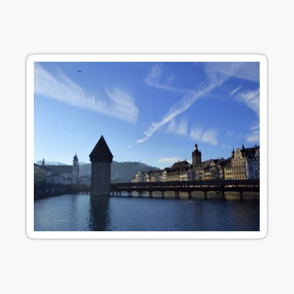 February in Lucerne Sticker