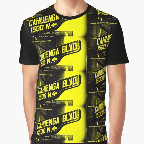 Cahuenga Boulevard1, Hollywood, CA Bumblebee by Mistah Wilson Photography Graphic T-Shirt
