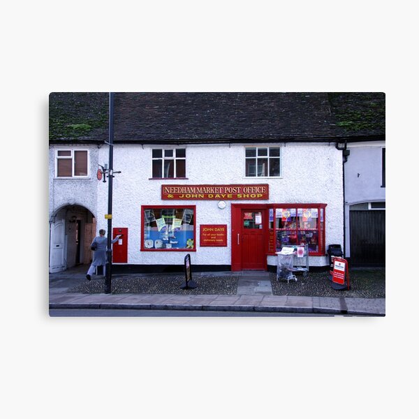 A Card from Suffolk Canvas Print