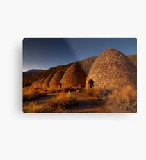Wildrose Charcoal Kilns. Metal Print