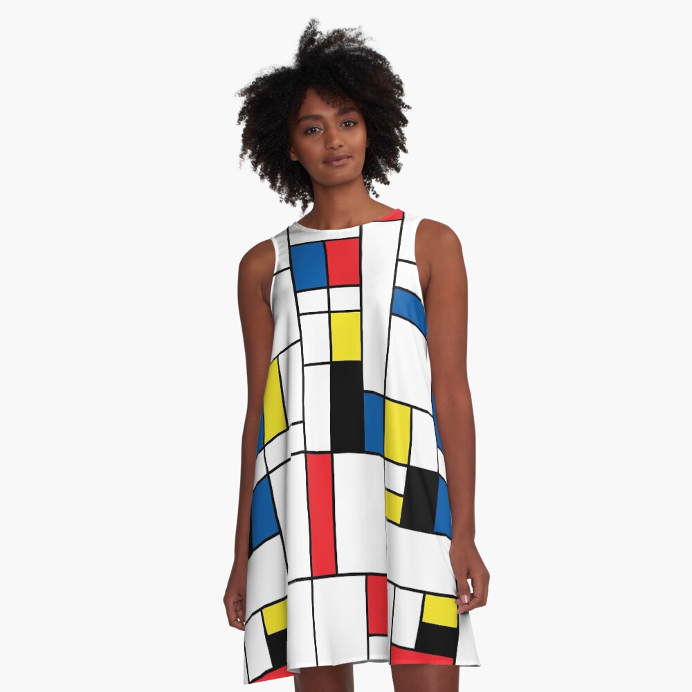 Mondrian A-Line Dress