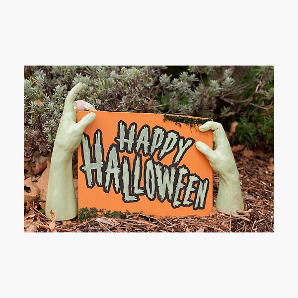 Happy Halloween Photographic Print