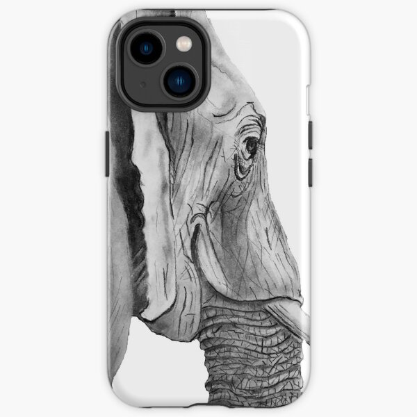 study of elephant iPhone Tough Case