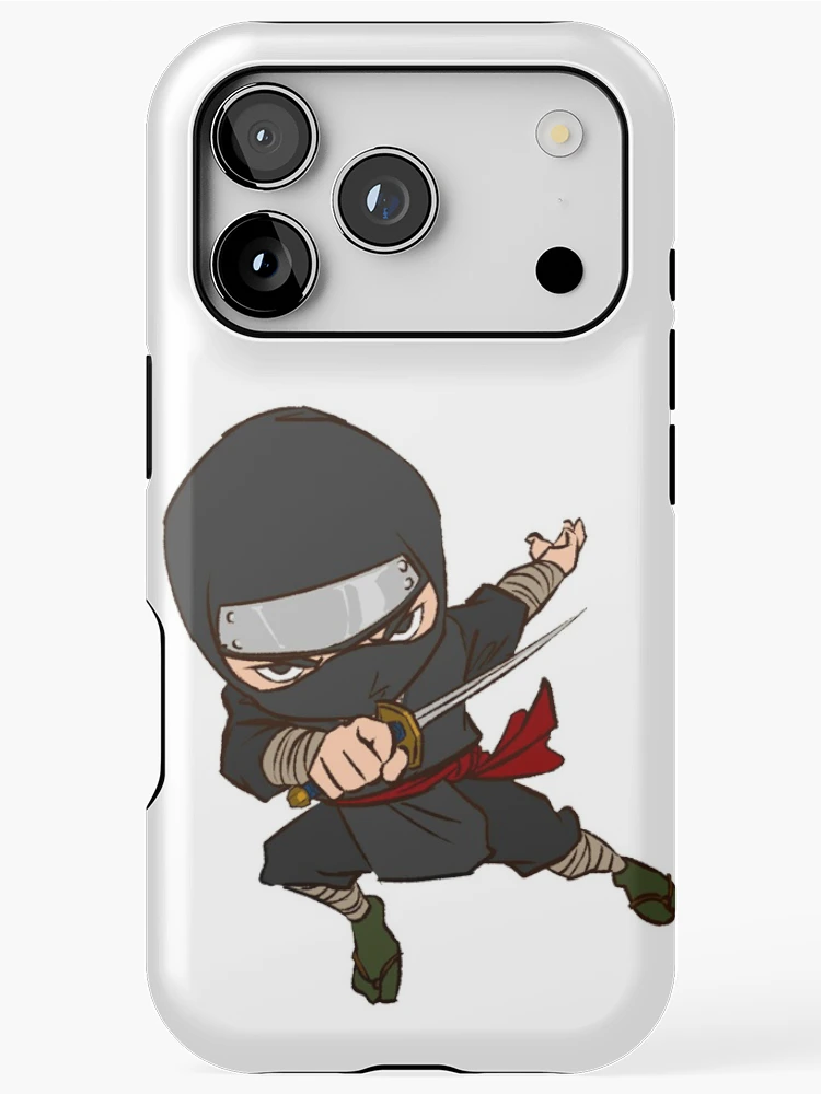 Thumbnail 1 of 4, iPhone Case, Chibi Ninja designed and sold by RagnarokDesigns.