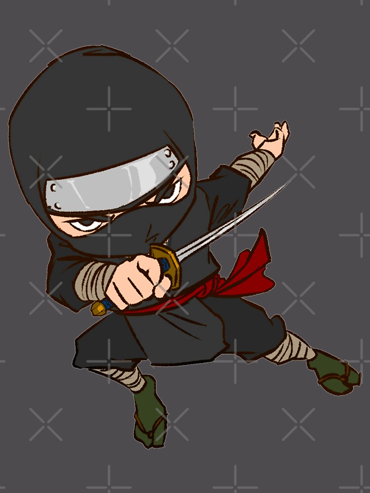 Thumbnail 6 von 6, Premium Oversized Pullover, Chibi Ninja designt und verkauft von RagnarokDesigns.