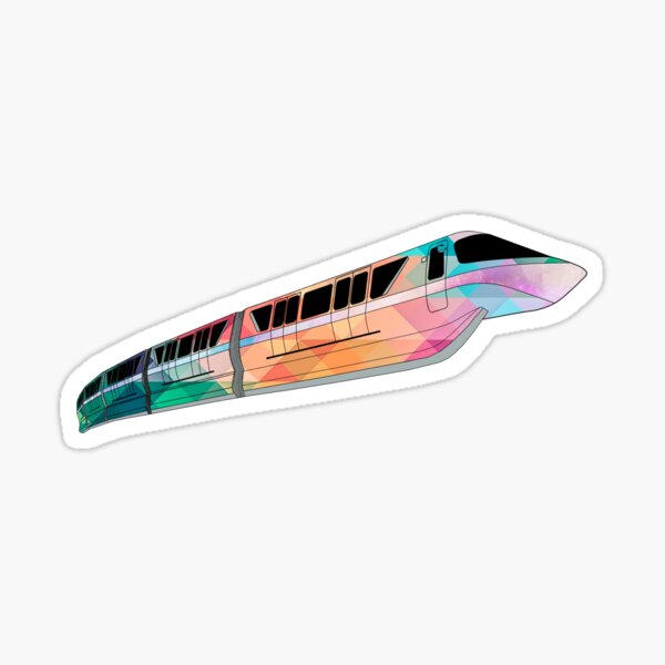 Item preview, Wrapped Monorail - Geometric designed and sold by FandomTrading.