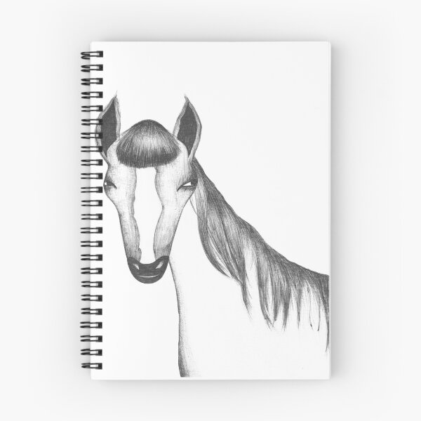 Item preview, A skeptical horse designed and sold by konichiwa101.