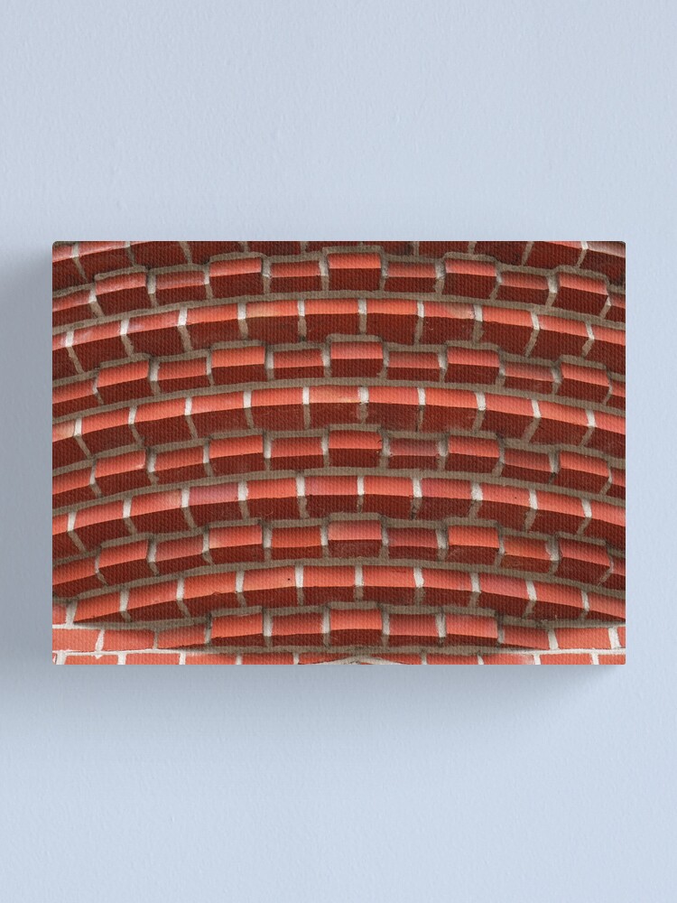 Alternate view of Beautiful brick - bay window, detail Canvas Print