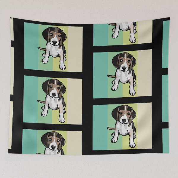 Item preview, Beagle, dog, drawing designed and sold by nijess.