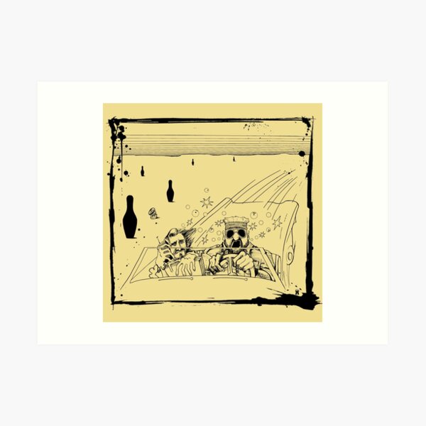 Fear & Loathing in Los Angeles Art Print