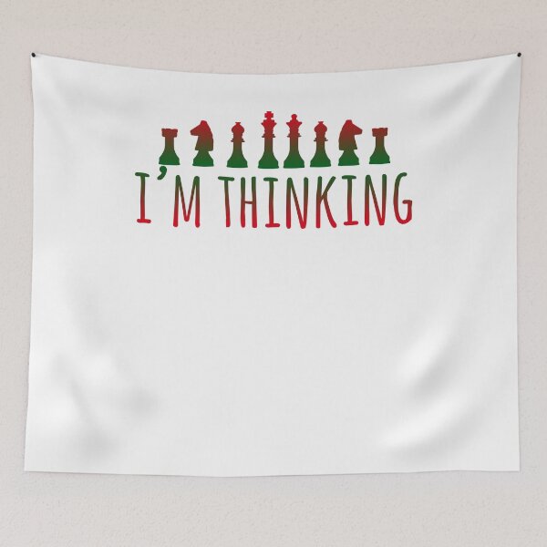 Item preview, I think of chess sports club thinking sport designed and sold by NixBob.