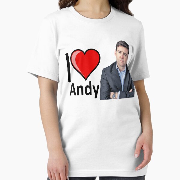 Aperçu de l'œuvre J'aime Andy Burnham créée et vendue par partybitz.