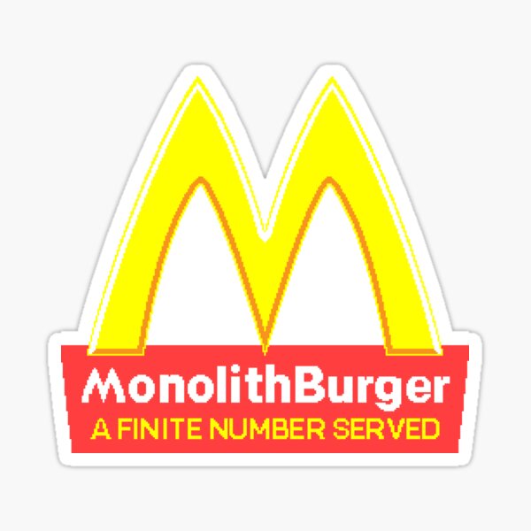 Artikel-Vorschau von Monolith Burger 8-bit, designt und verkauft von CCCDesign.