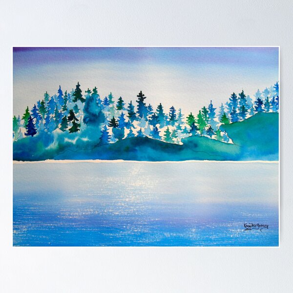 Item preview, Lake Shore snow melt (early spring) designed and sold by kevin56.