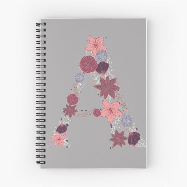 Item preview, A - flower letter designed and sold by kreativeadern.