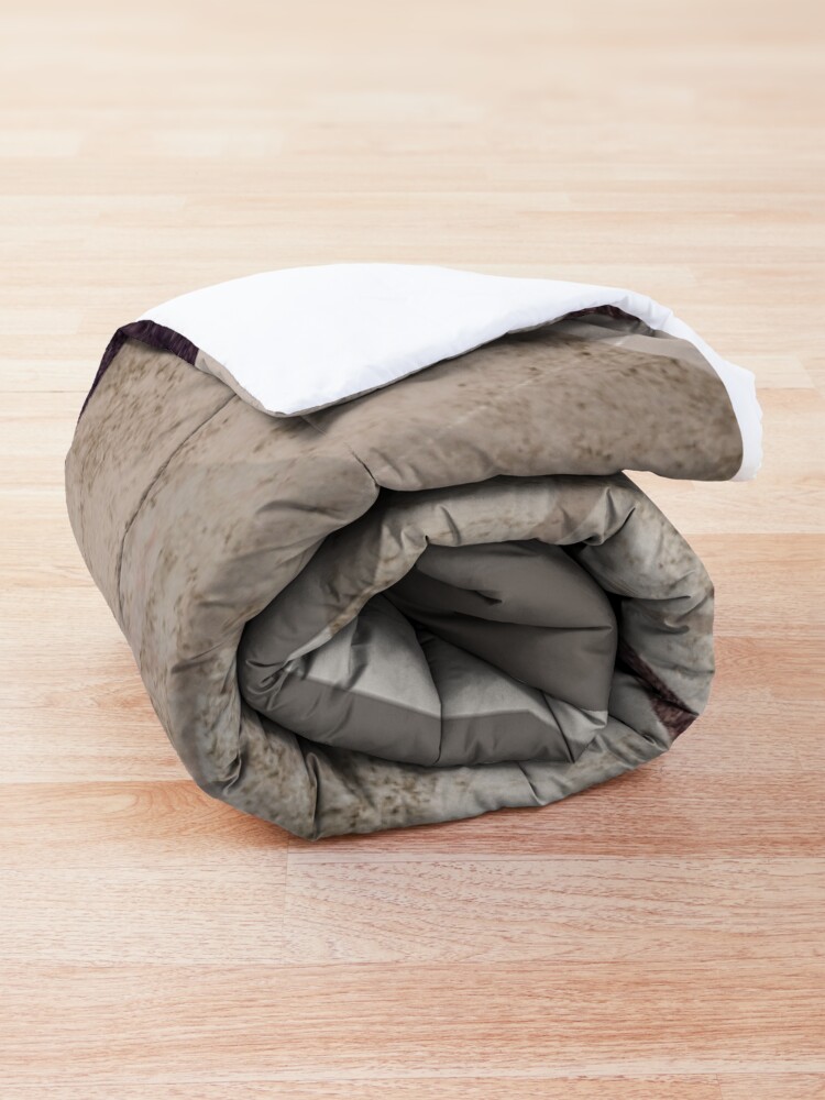 Alternate view of Abstract Landscape Comforter